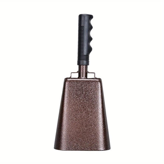 25.4 cm Cow Bell With Handle - Ranch Sports Events Football Game Party