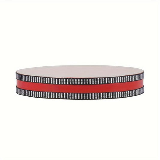 Orff Iron Sand Red Transparent Wave Drum