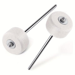 2pcs Felt Bass Drum Beater for Enhanced Performance and Durability