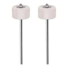 2pcs Felt Bass Drum Beater for Enhanced Performance and Durability