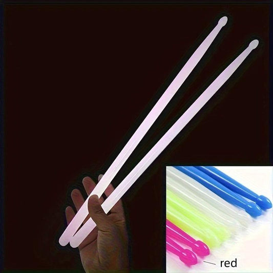 Colorful Fluorescent Drumsticks Jazz Drums 5A Stage Performance Nylon Drum Stick