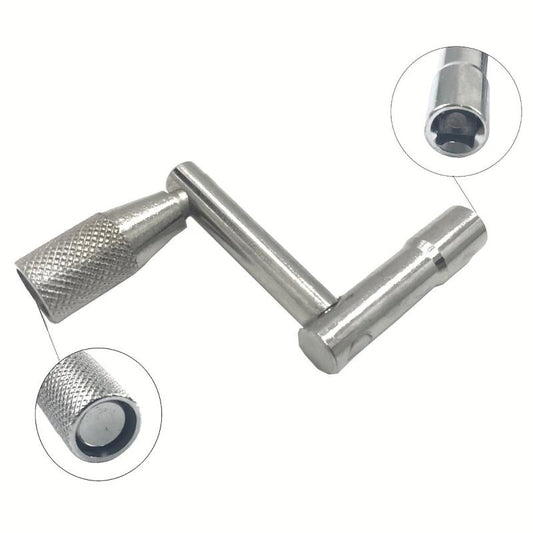 Rocker Drum Tuning Key Silvery - Quick Disassembly & Installation Tool