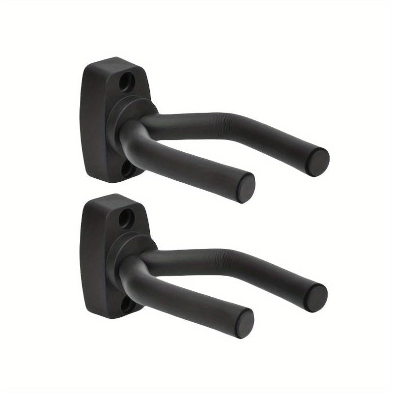 2 Guitar Wall Mount Hanger Holder Stand Display