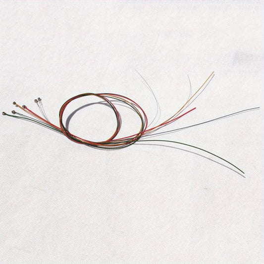 6pcs Rainbow Strings for Acoustic Guitar Sound and Style Upgrade