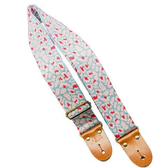 PU Leather Strap Checker For Acoustic Guitar