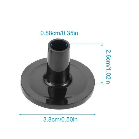 8pcs Plastic Drum Cymbal Stand Sleeves w/ Flange Base