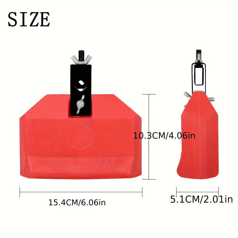 ABS Square Clappers Plastic Cowbells