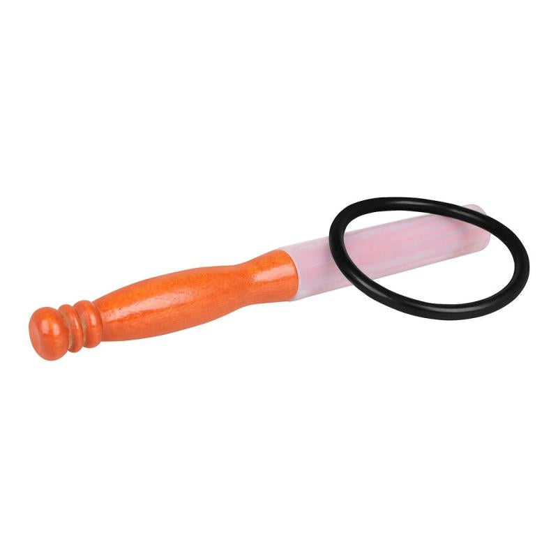 Crystal Bowl Percussion Stick Rubber Mallet for Sound Bowl
