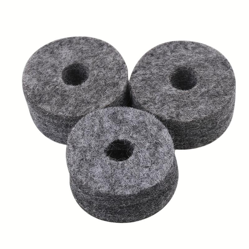 10pcs Drum Cymbal Felts 15mm Thickness for Drum Set Accessories