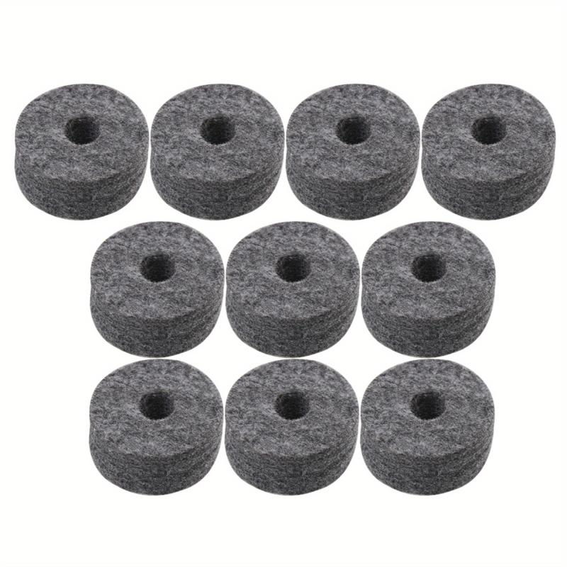 10pcs Drum Cymbal Felts 15mm Thickness for Drum Set Accessories