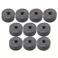 10pcs Drum Cymbal Felts 15mm Thickness for Drum Set Accessories