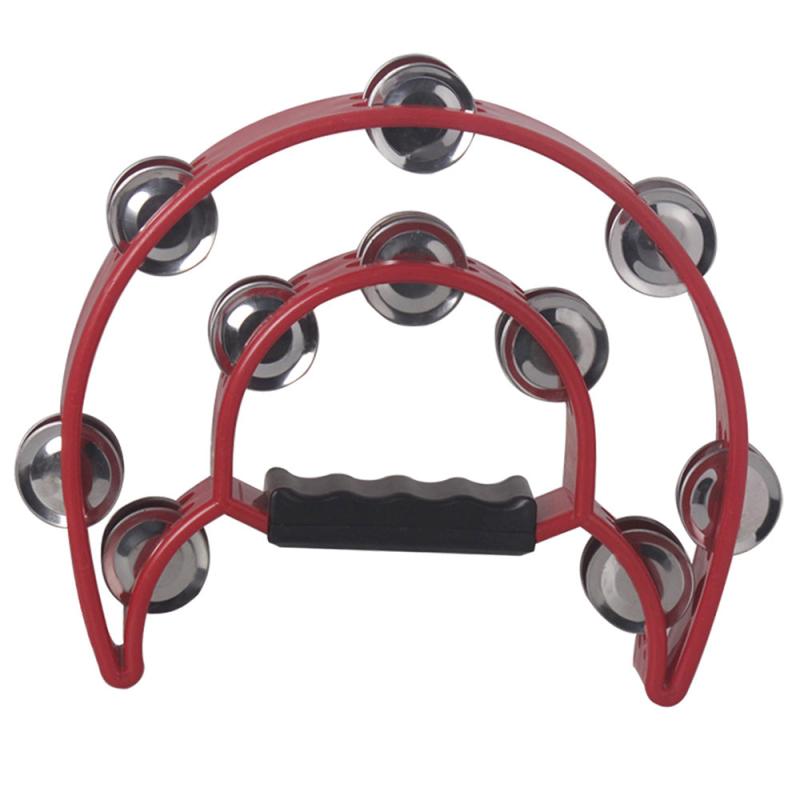 Orff Double Layer Flower Bell Drum Ring Percussion Instrument Karaoke Hand Bell