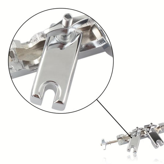 Universal Metal Drum Stand With Clip And Rod