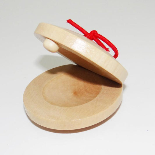 Wooden Castanets for Kids and Adults - Orff Music Education Percussion Ensemble
