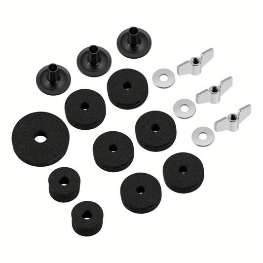 Cymbal Replacement Accessories: Felts, Clutch, Sleeves, Nuts, Washer