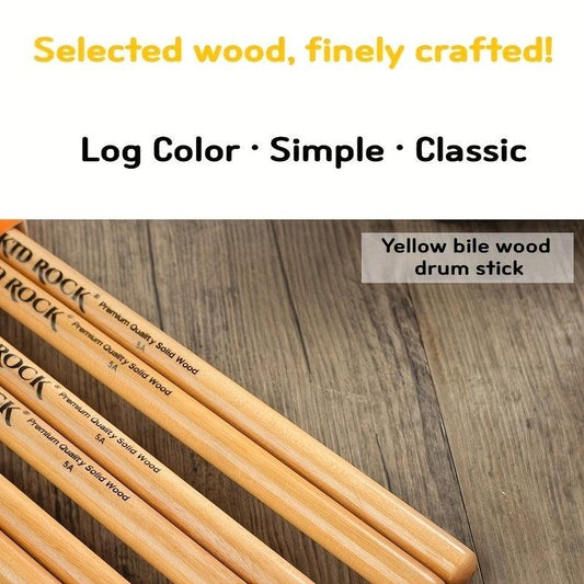 Jazz Drum Sticks on Shelf - Drum Hammers for Drums