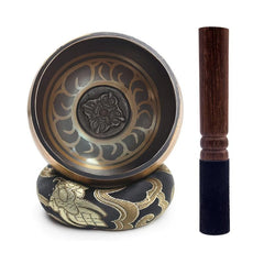 8 cm Singing Bowl Set Handcrafted in Nepal for Healing and Mindfulness
