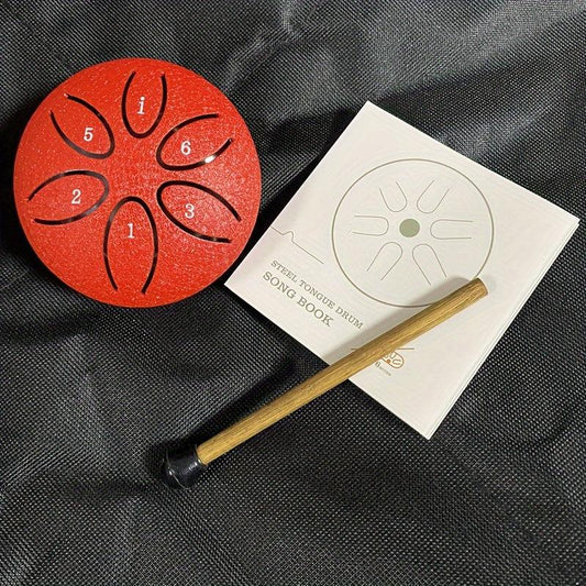 Steel Tongue Drum E7 62 Cm 6 Notes Hand Percussion Instrument