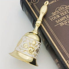 Hand Crafted Carved Bells Retro Colored Copper Bells