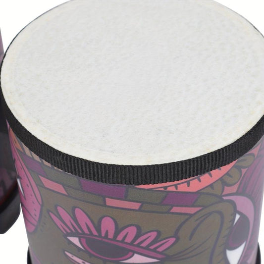 Indian Applique Bongo Drums Wooden Tambourine Olf Bongo Drums African Drums
