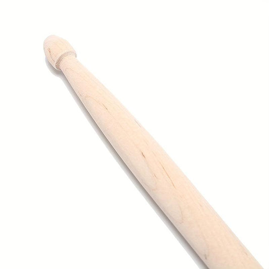 1 Pair of 7A Wood Drumsticks for Beginners Lightweight Drum Sticks