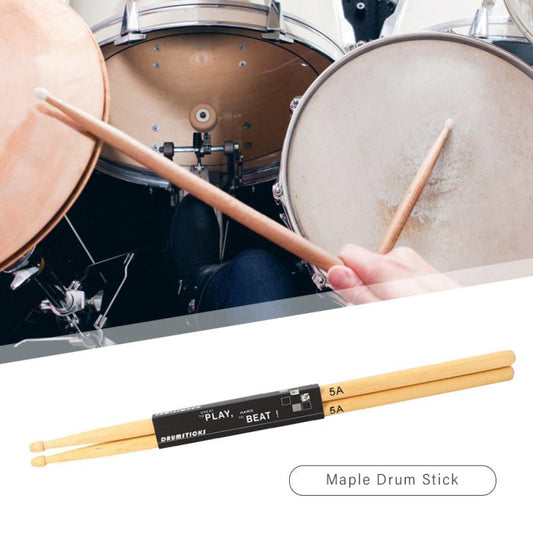 12 Pairs Drumsticks Comfortable Grip Drum Mallets Musical 5A
