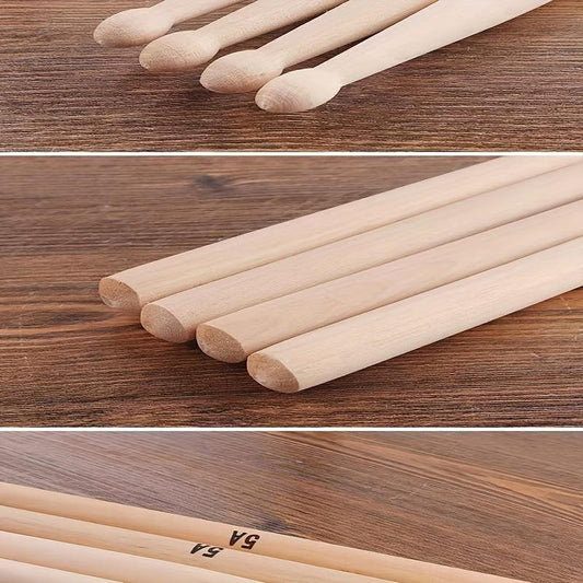 5A Maple Wood Drum Stick for Drum Stand Drum Mallet Drum Holder Accessories