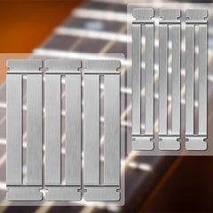 Stainless Steel Fingerboard Guards Luthier Tool for Fret Dressing