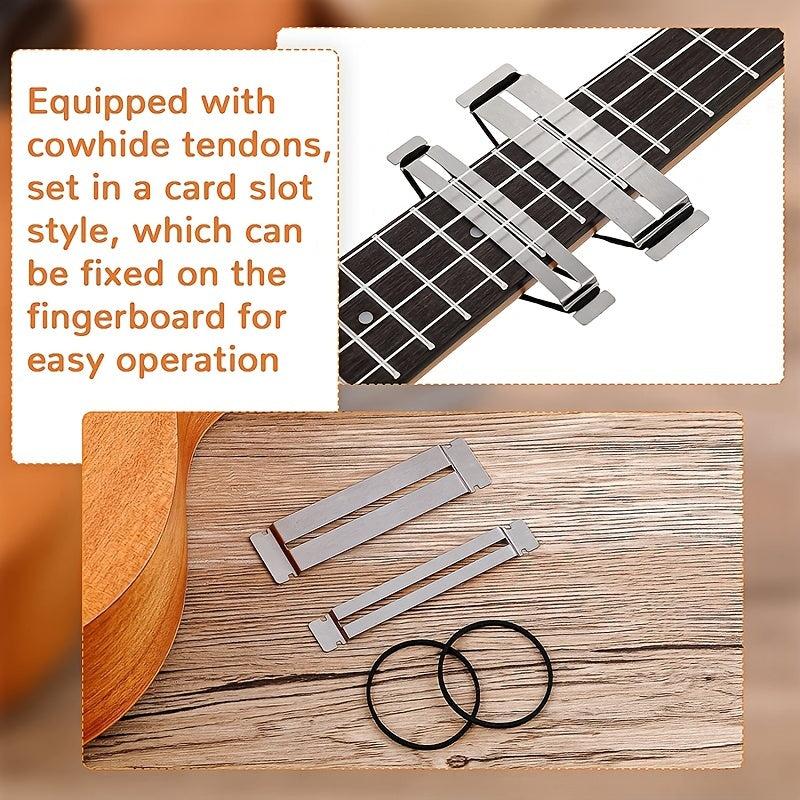 Stainless Steel Fingerboard Guards Luthier Tool for Fret Dressing