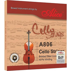 Concert Cello String Set A806 - Superior Sound and Durability