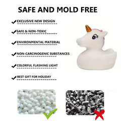 4Pcs Light Up Floating Bath Toys for Kids