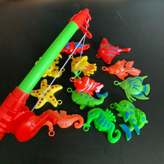 Magnetic Fishing Toy Game For Kids - Water Table Bathtub Party Toy