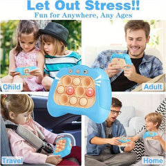 Pop Fidget Toys Sensory Handheld Game Console Light Up Stress Relief Toy