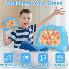 Pop Fidget Toys Sensory Handheld Game Console Light Up Stress Relief Toy