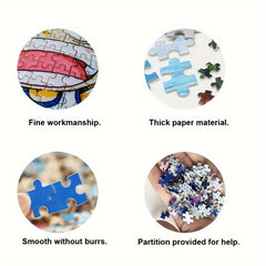 1000 Pieces Jigsaw Puzzle Difficult Famous Painting Thicker Paper Puzzle