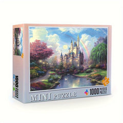 1000 Pieces Jigsaw Puzzle Difficult Famous Painting Thicker Paper Puzzle
