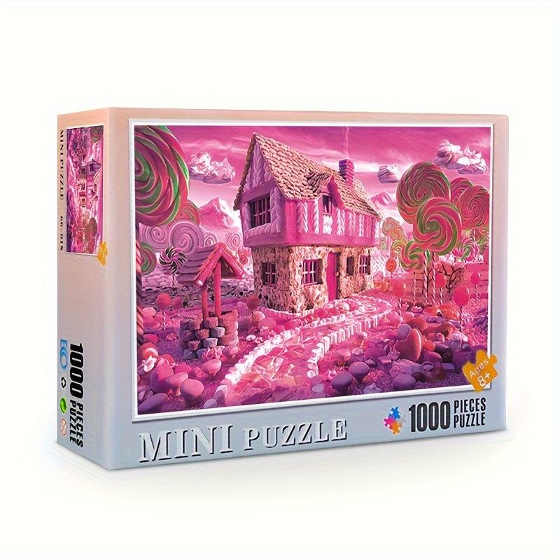 1000 Pieces Jigsaw Puzzle Difficult Famous Painting Thicker Paper Puzzle