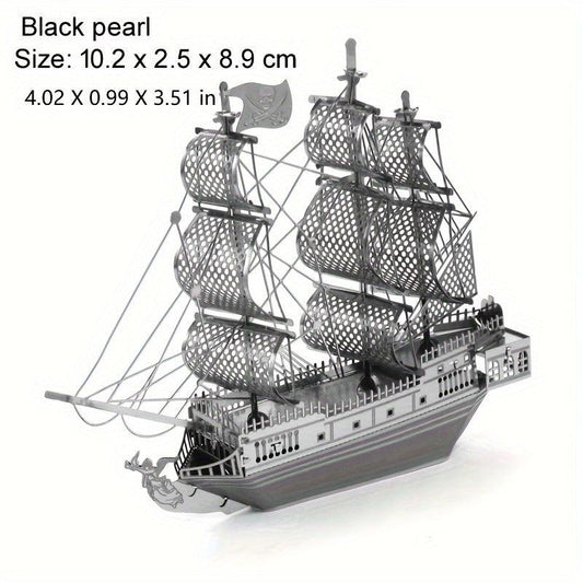 DIY Metal Jigsaw Puzzle 3D Assembly Model Educational Christmas Gift