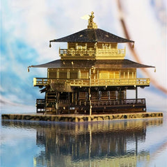 Golden Temple Metal 3D Puzzle Model