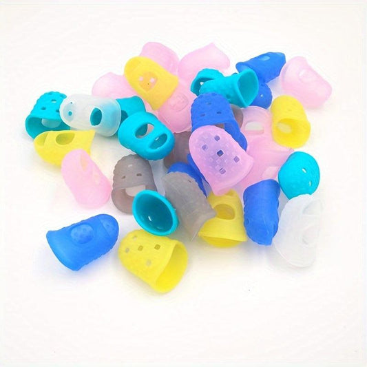 25Pcs Silicone Guitar Finger Protector Guards for Stringed Instrument