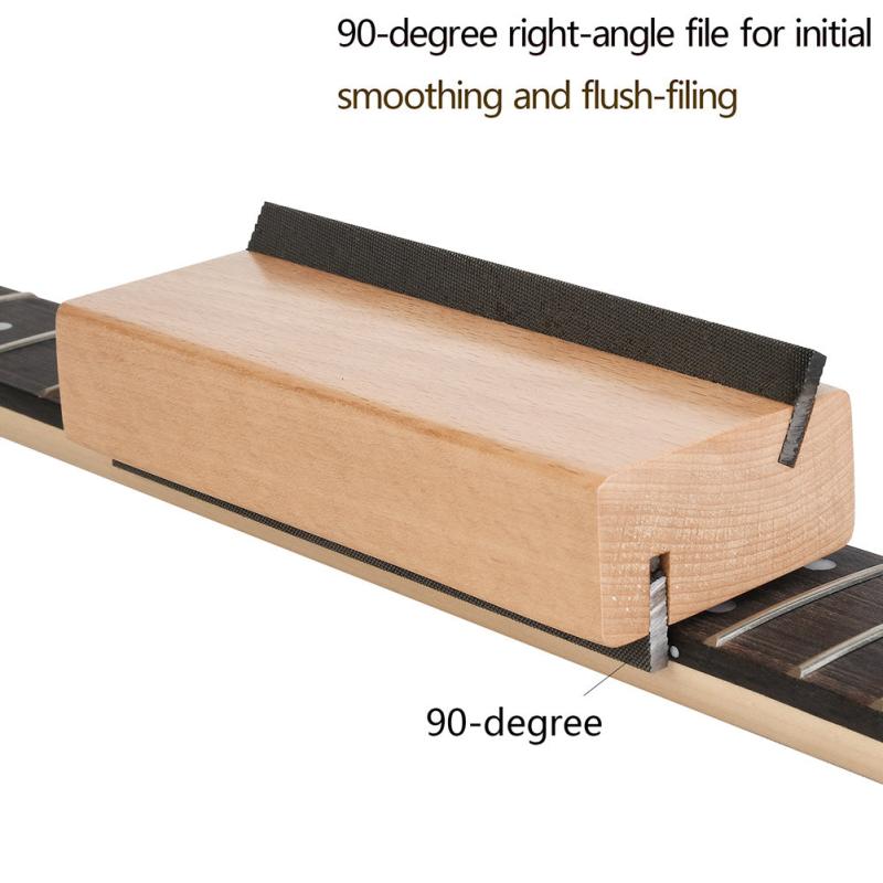 Guitar Fret Crowning and Beveling File Set for Luthier Repair