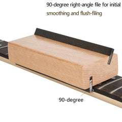 Guitar Fret Crowning and Beveling File Set for Luthier Repair