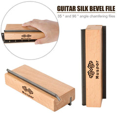 Guitar Fret Crowning and Beveling File Set for Luthier Repair