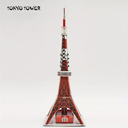 DIY 3D Jigsaw Tower Puzzle Toys - Eiffel Tower & Leaning Tower of Pisa