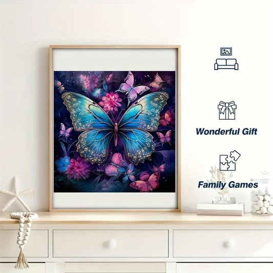 Colorful Butterfly Wood Puzzle Magic Toy
