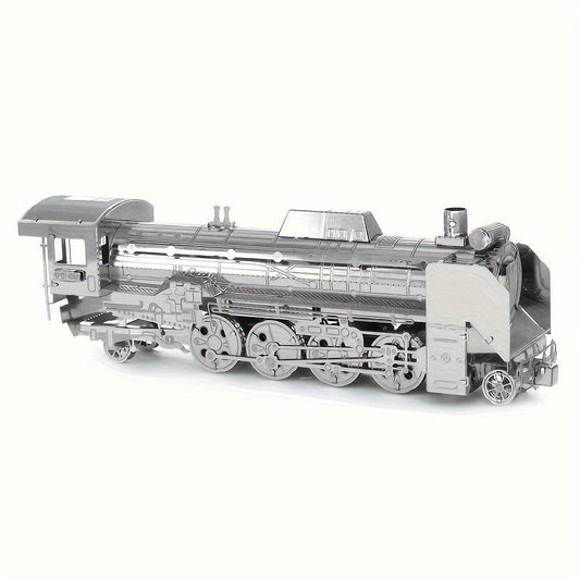 3D Metal Train Model Puzzle Toy Game DIY Hand Model