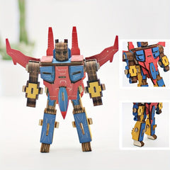 3D Mecha Jigsaw Puzzle Wooden Robot Toy