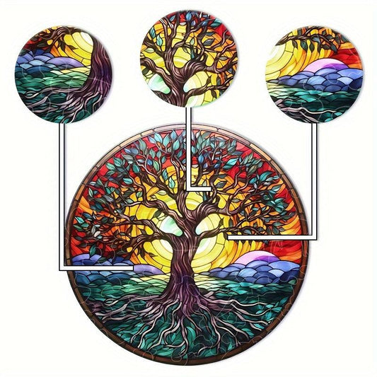 Wooden Puzzle High Puzzle Shape Unique Tree Of Life Adult Wooden Puzzle Gift