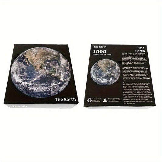 Earth Puzzle 1000 Pieces Challenge for Adults
