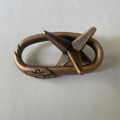 Snake Magic Puzzle Zinc Alloy Unlock Kongming Lock MX059